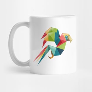 Parrot Origami Mug